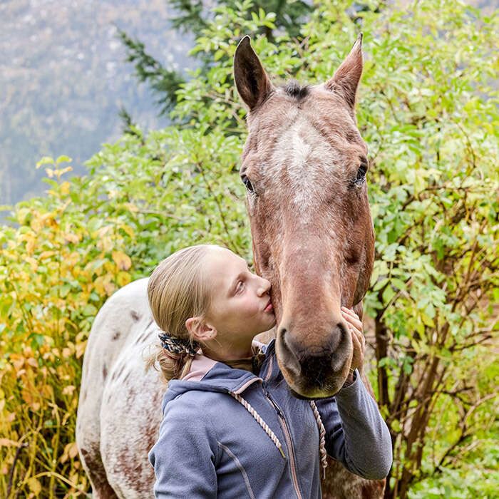 Pädagogische Reitstunden am Reiterhof Pegasus in Längenfeld